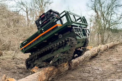El robot 'Donkey' ya lucha por Ucrania. Puede transportar 200 kilos y es capaz de soportar armas nucleares
